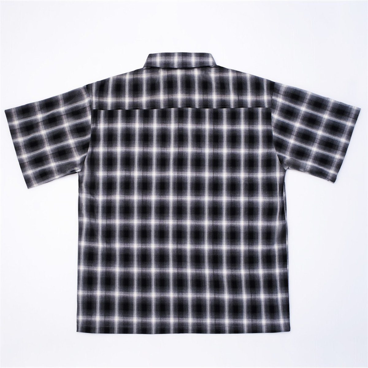 Men's Short Sleeve Plaid Shirt