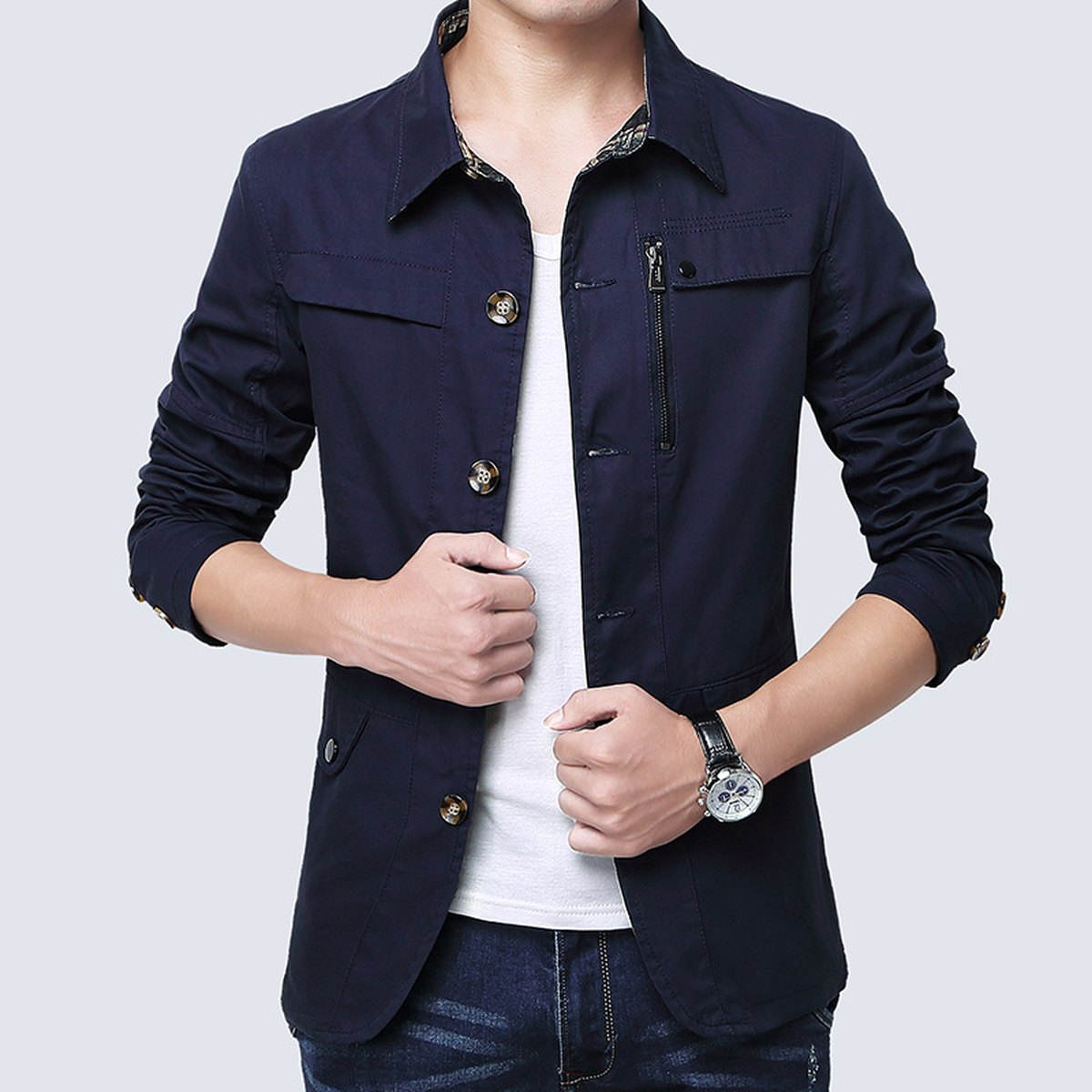 Men's Slim Light Jacket