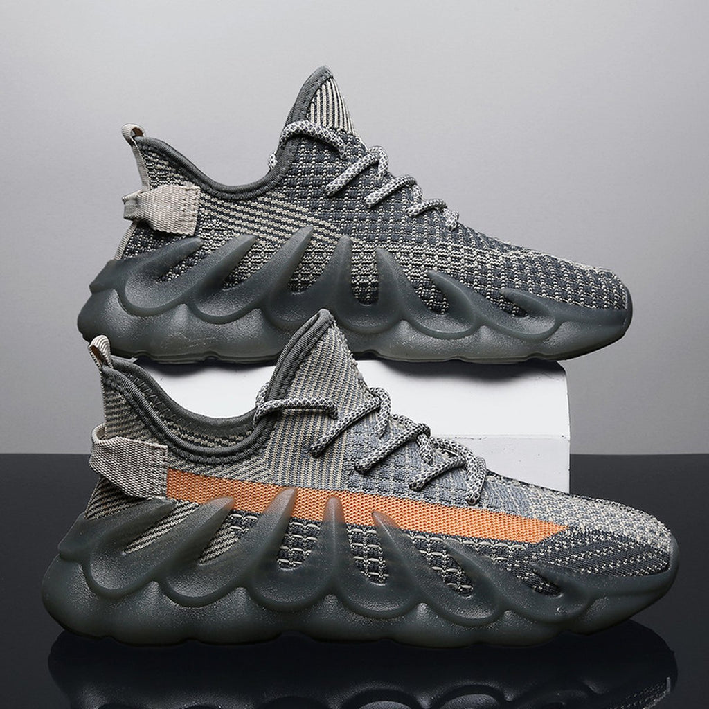 Men's Sneakers Wave Sole Cool Sports Shoes