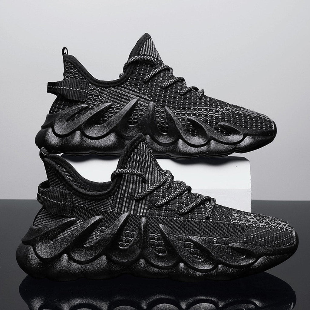 Men's Sneakers Wave Sole Cool Sports Shoes