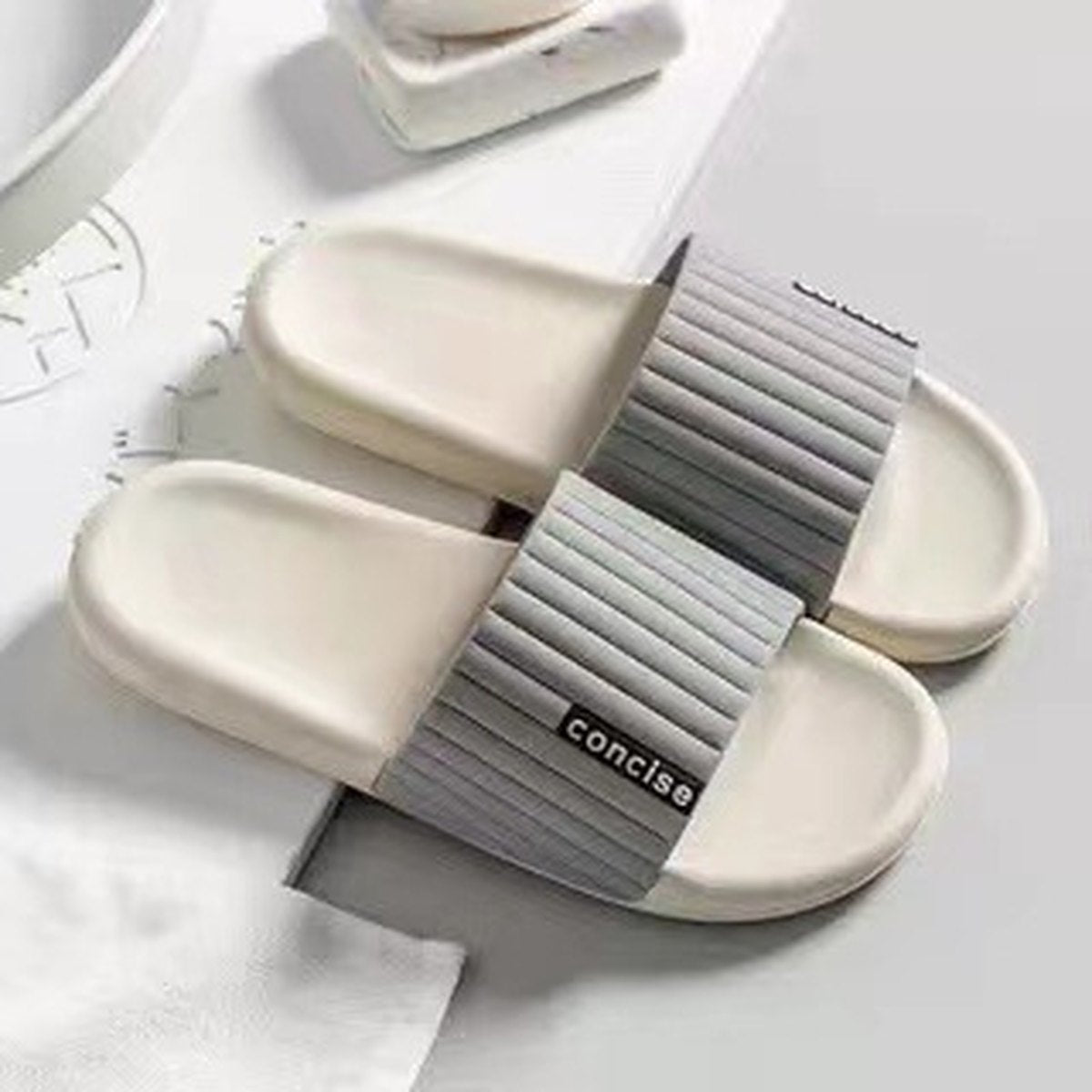 Men's Soft Bathroom Slippers Eva Non Slip House