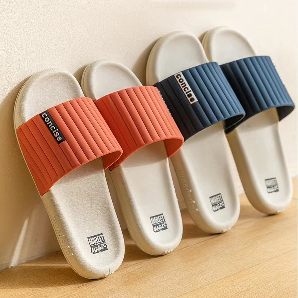 Men's Soft Bathroom Slippers Eva Non Slip House