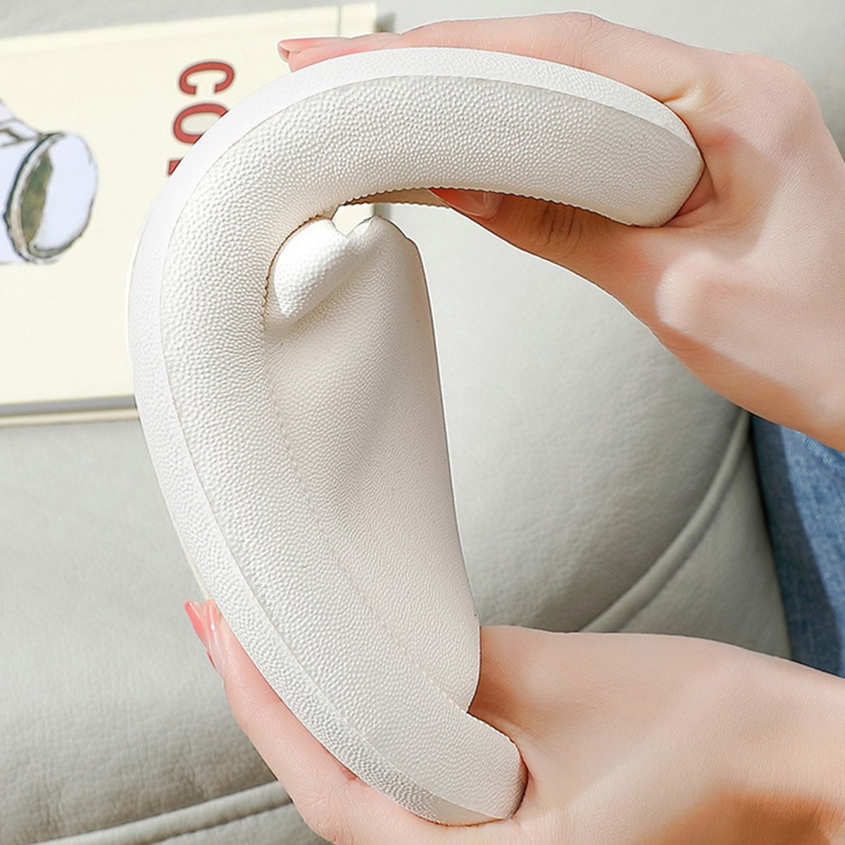 Men's Soft Slippers Floor Bathroom Shoes