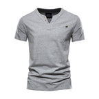 Men's Sports T-shirt Slim Cotton Pocket