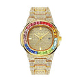 Men's Square Crystal Watch