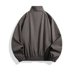 Men's Stand Collar Jacket Loose Casual