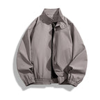 Men's Stand Collar Jacket Loose Casual
