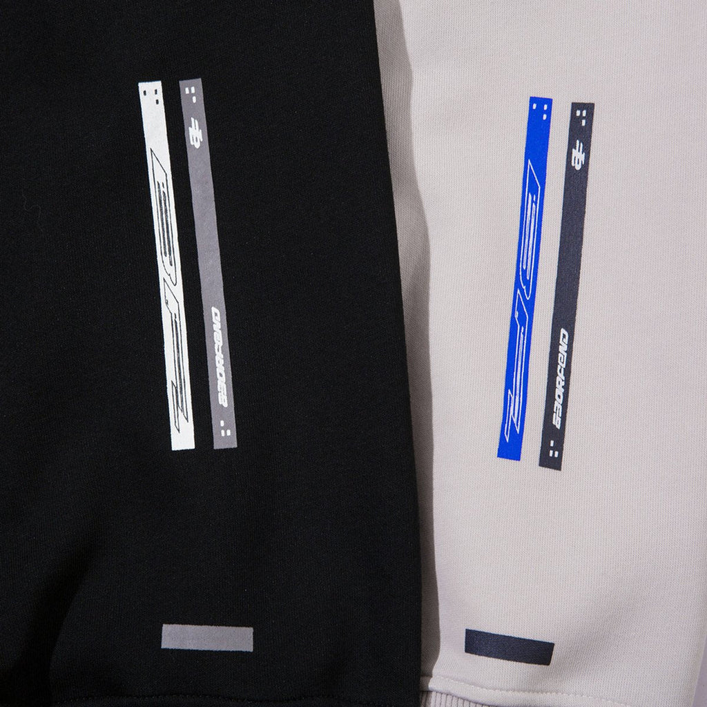 Men's Stitching Contrast Color Hooded Sweatshirt