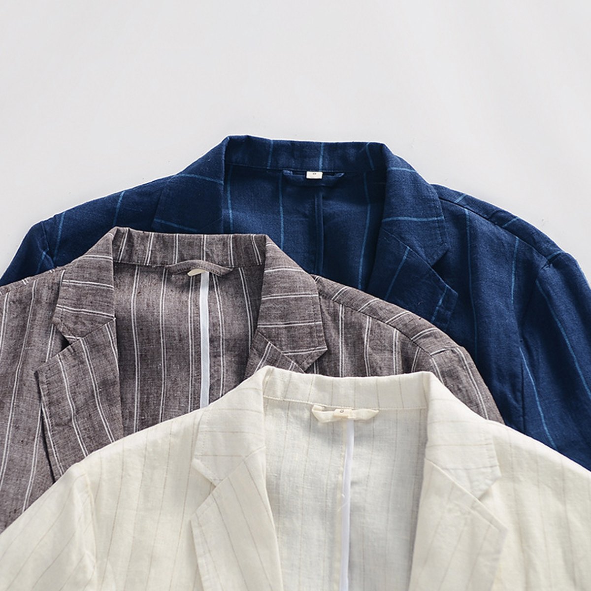 Men's Striped Casual Jacket