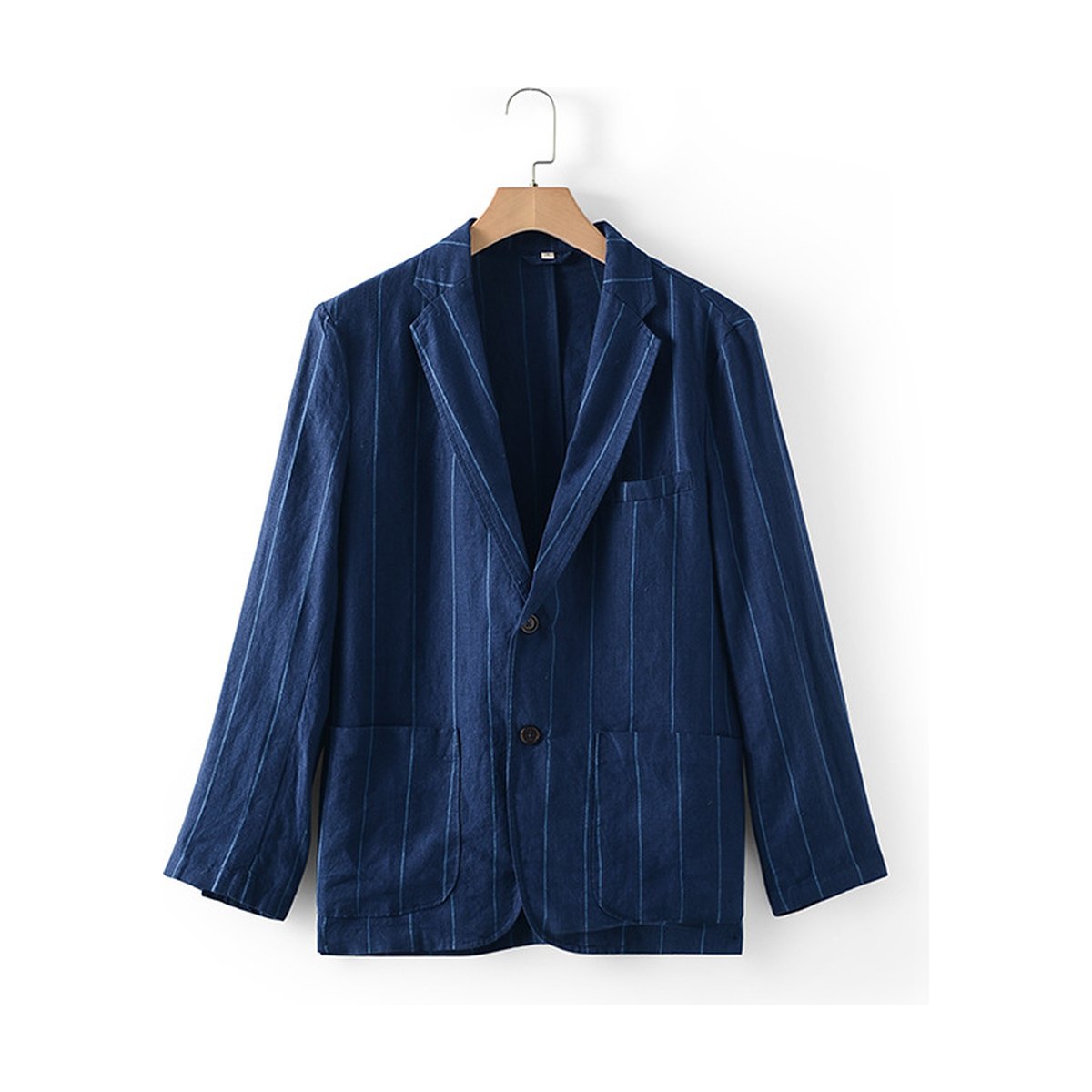 Men's Striped Casual Jacket