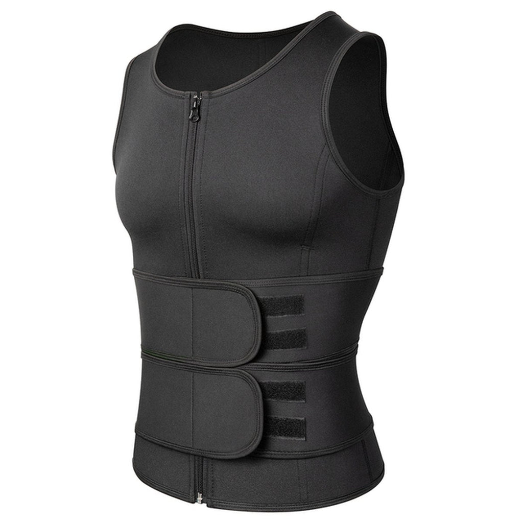 Men's Sweat Vest Sauna Suit Waist Trainer Weight