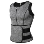 Men's Sweat Vest Sauna Suit Waist Trainer Weight