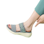 Men's Thick Sole Md Slide Sandals - Lightweight