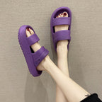 Men's Thick Soled Sports Beach Slippers