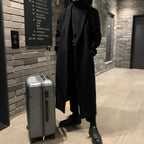 Men's Thickened Belt Woolen Coat