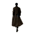 Men's Thickened Belt Woolen Coat