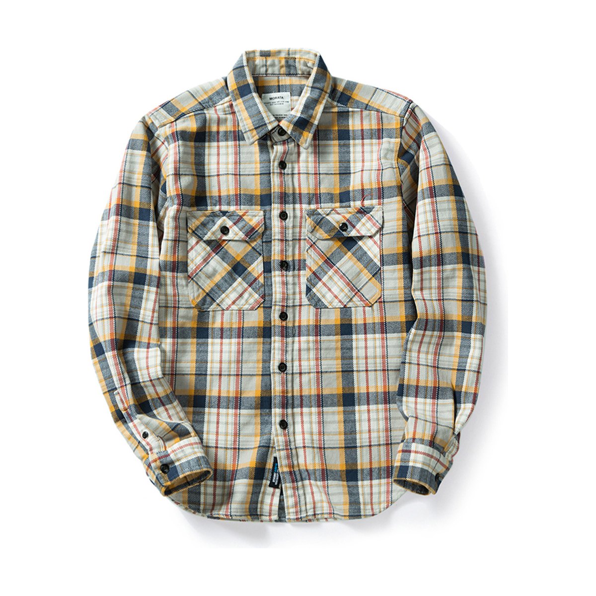 Men's Thickened Flannel American Shirt
