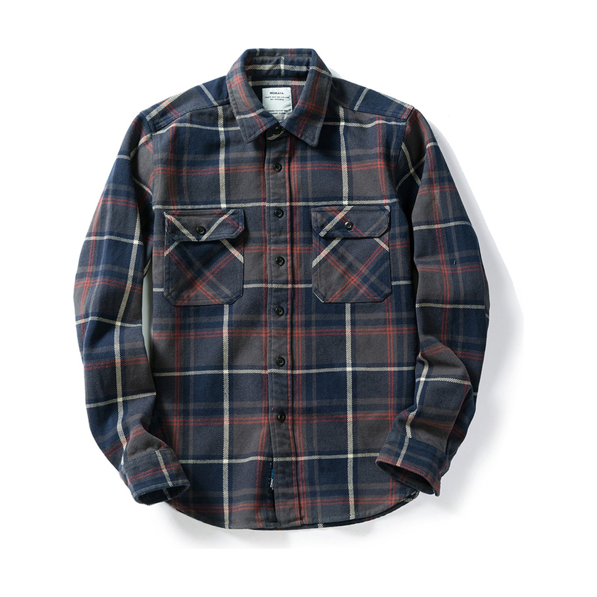 Men's Thickened Flannel American Shirt