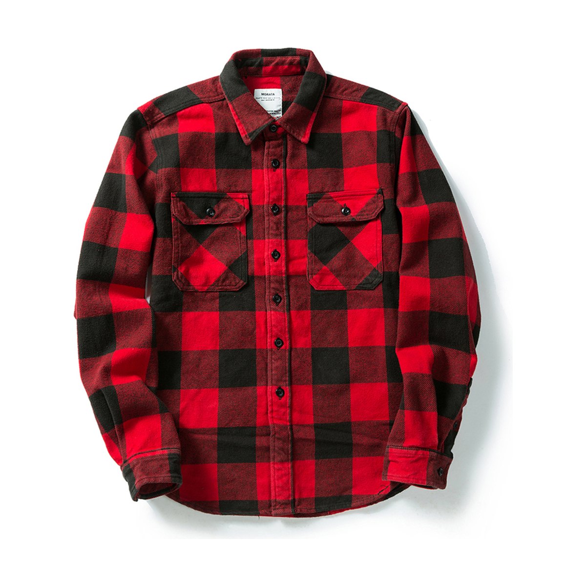 Men's Thickened Flannel American Shirt