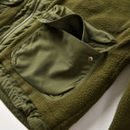 Men's Thickened Polar Fleece Loose Multicolor Cotton-padded Jacket