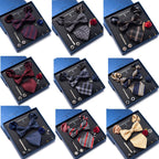 Men's Tie 8-piece Set Formal Suit