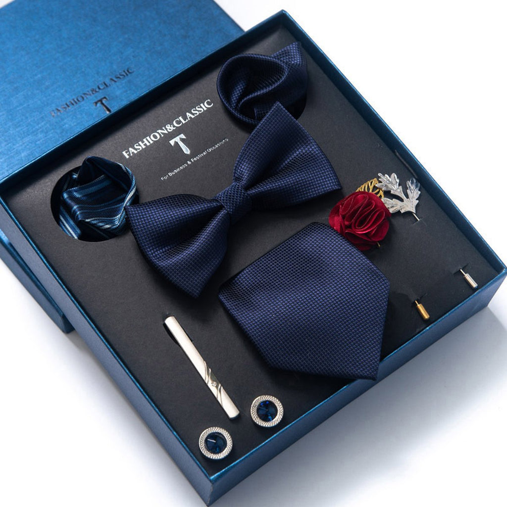 Men's Tie 8-piece Set Formal Suit