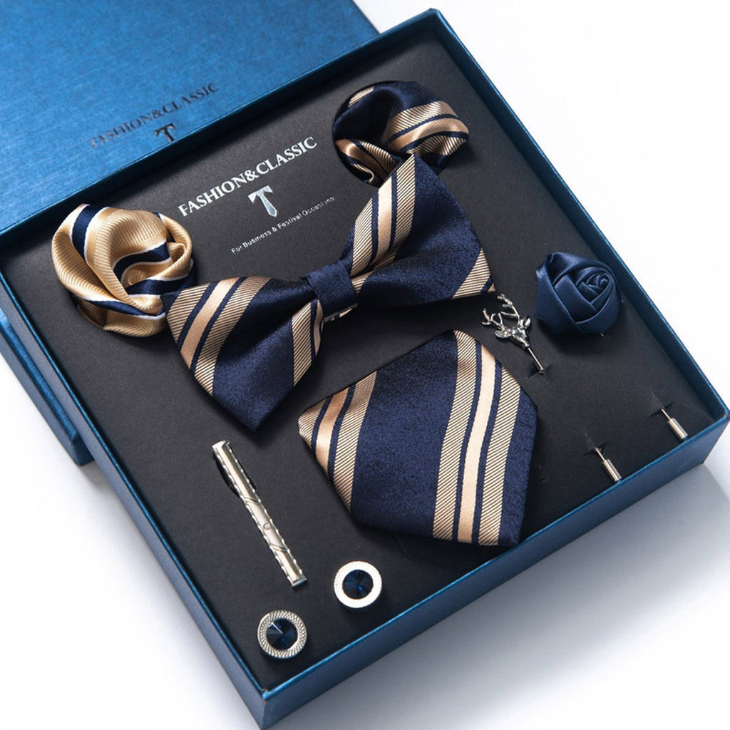 Men's Tie 8-piece Set Formal Suit