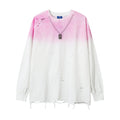 Men's Tie-dye Gradient Long-sleeve T-shirt