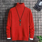 Men's Turtleneck Sweater Thick