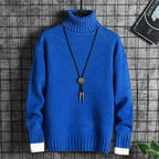 Men's Turtleneck Sweater Thick