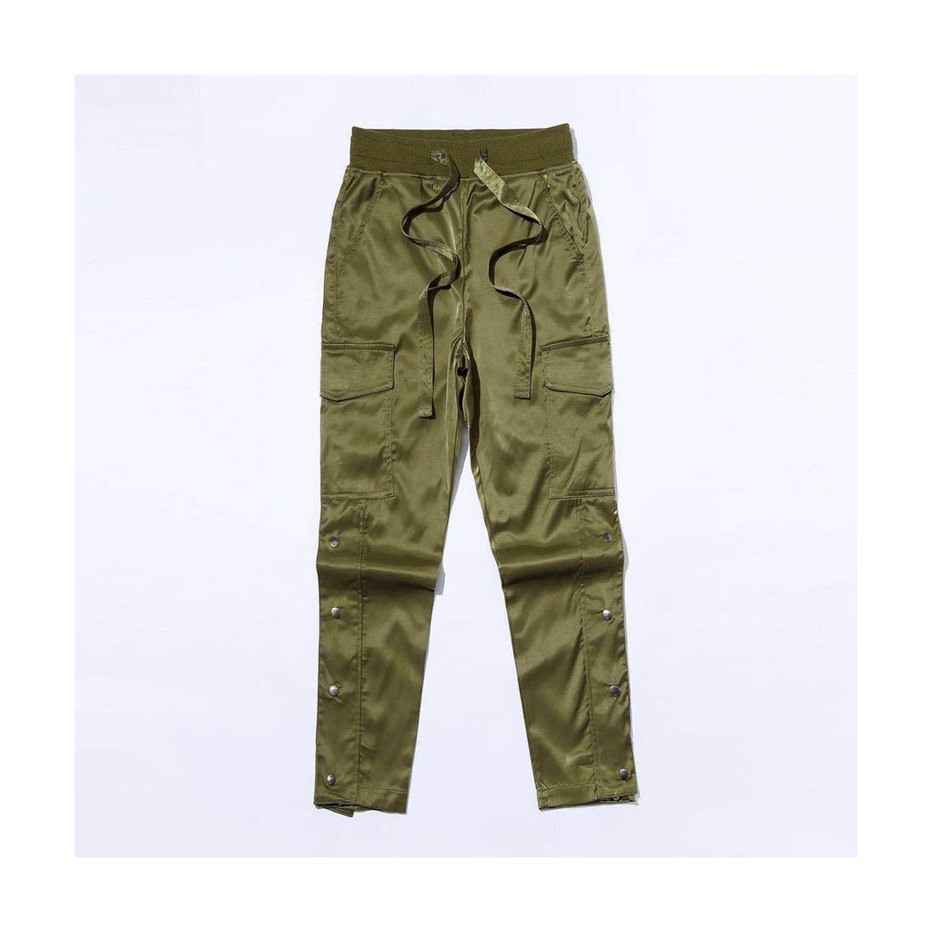 Men's Velcro Buttoned Cargo Pants