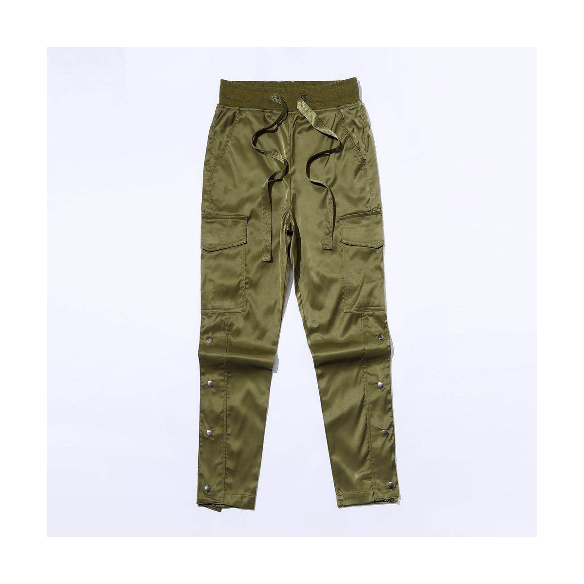 Men's Velcro Buttoned Cargo Pants
