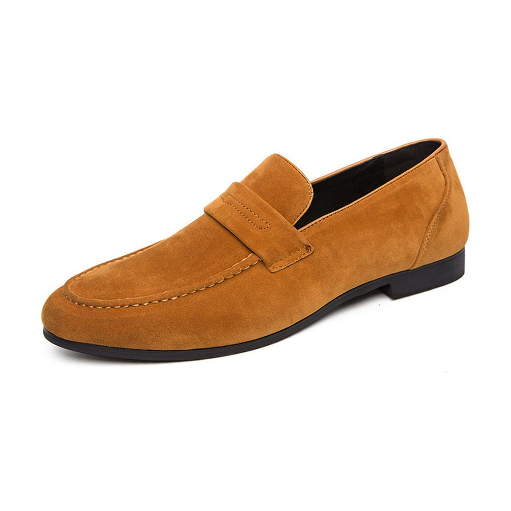 Men's Versatile British- Microfiber Slip-on Loafer Shoes