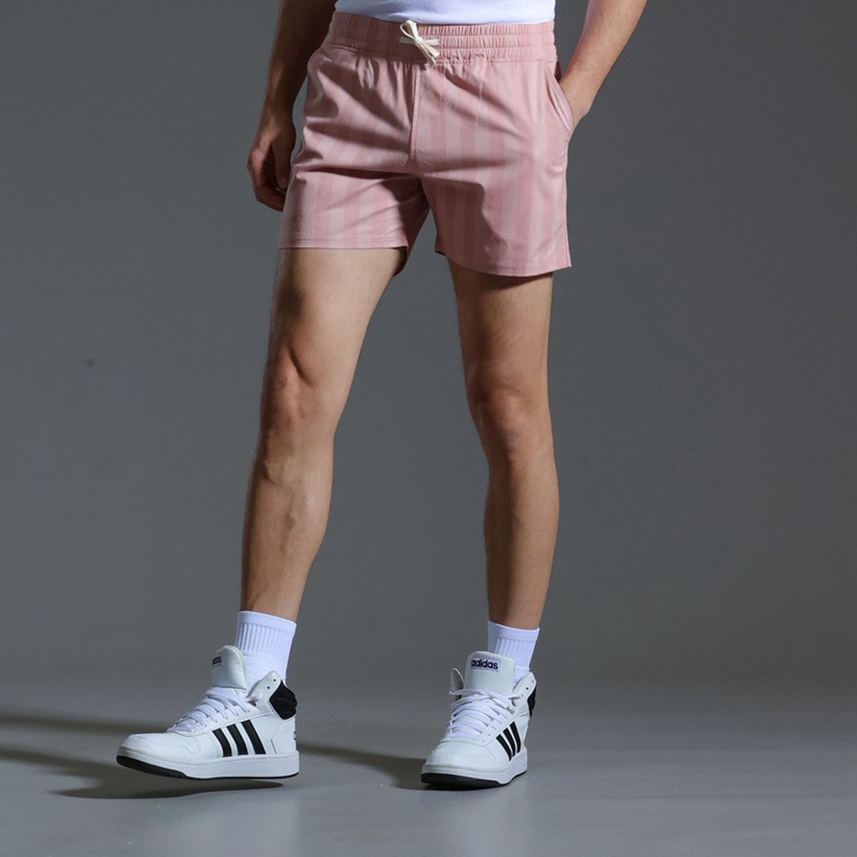 Men's Vertical Striped Shorts