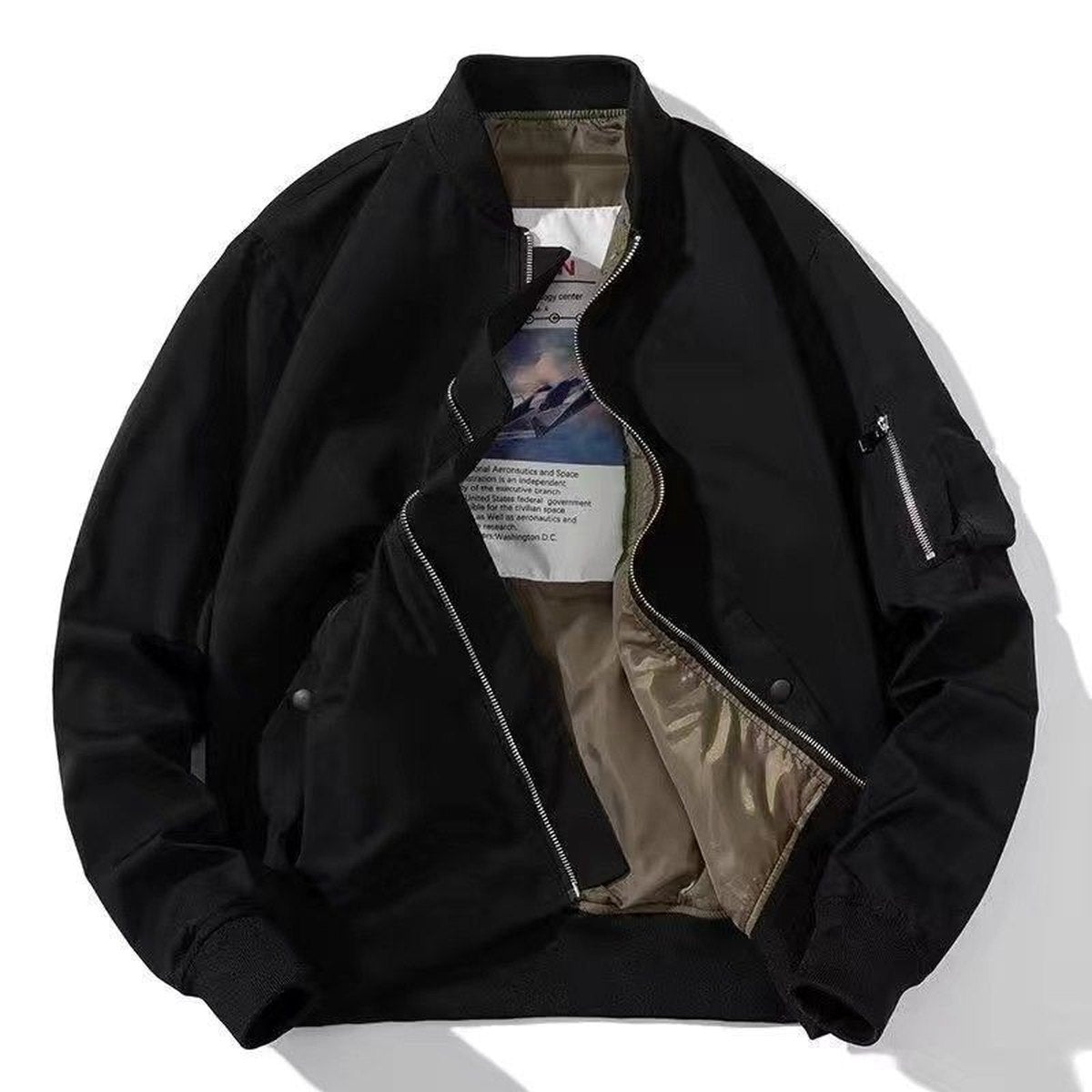 Men's Vintage Design Bomber Jacket