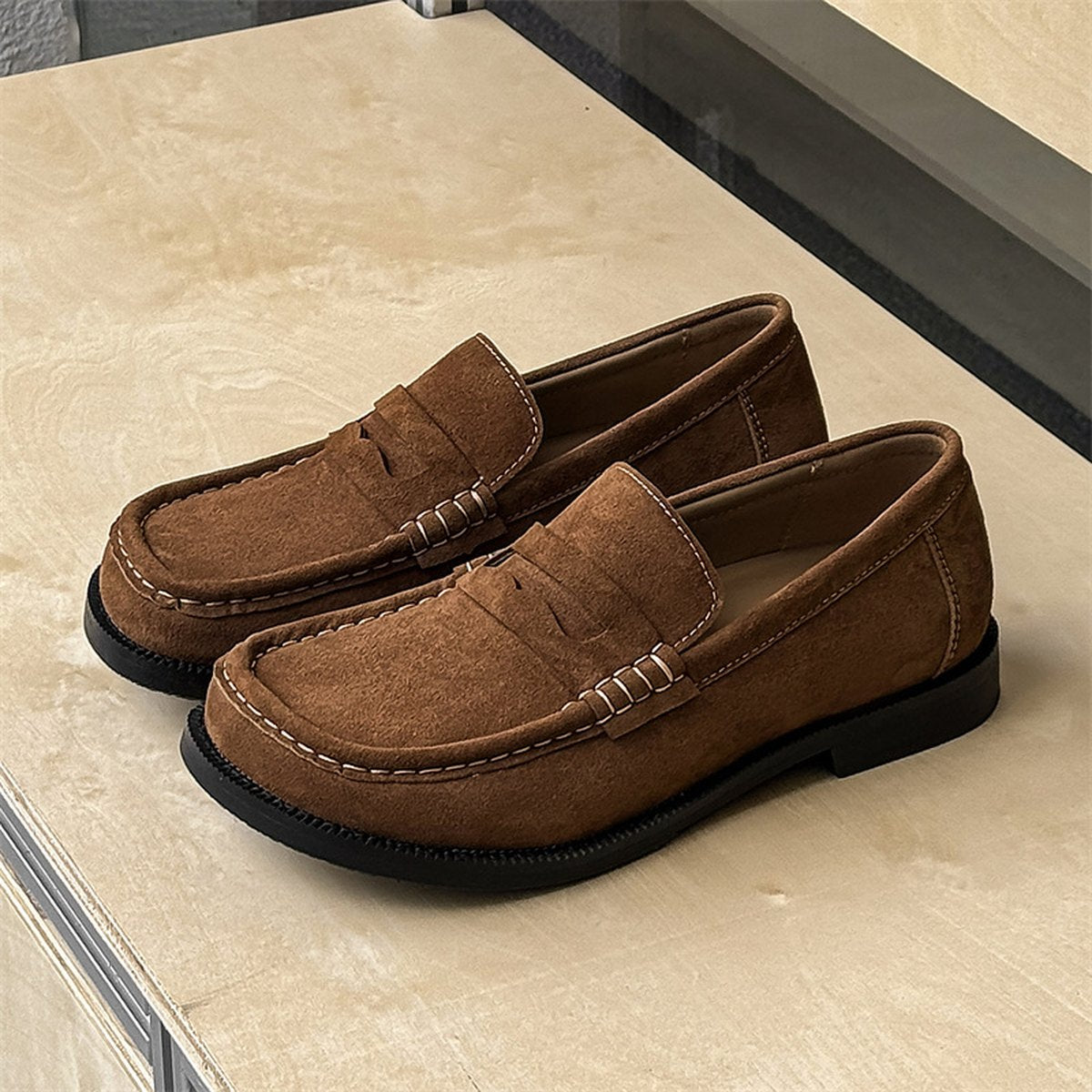 Men's Vintage Old Coin- Loafers