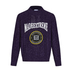 Men's Vintage Thick Twisted Snowflake Sweater