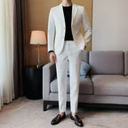 Men's Waffle Casual Suit Jacket