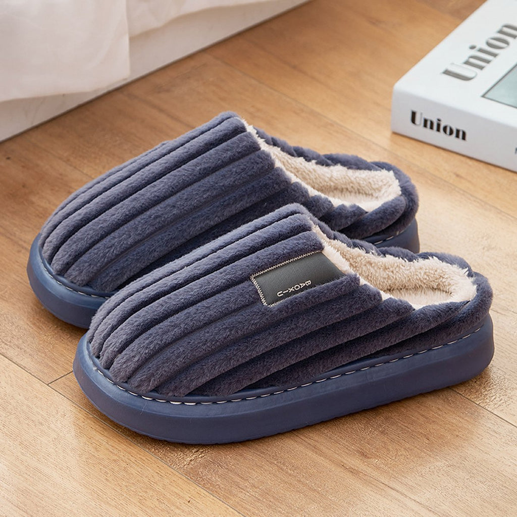 Men's Warm Plus-size Casual Slippers