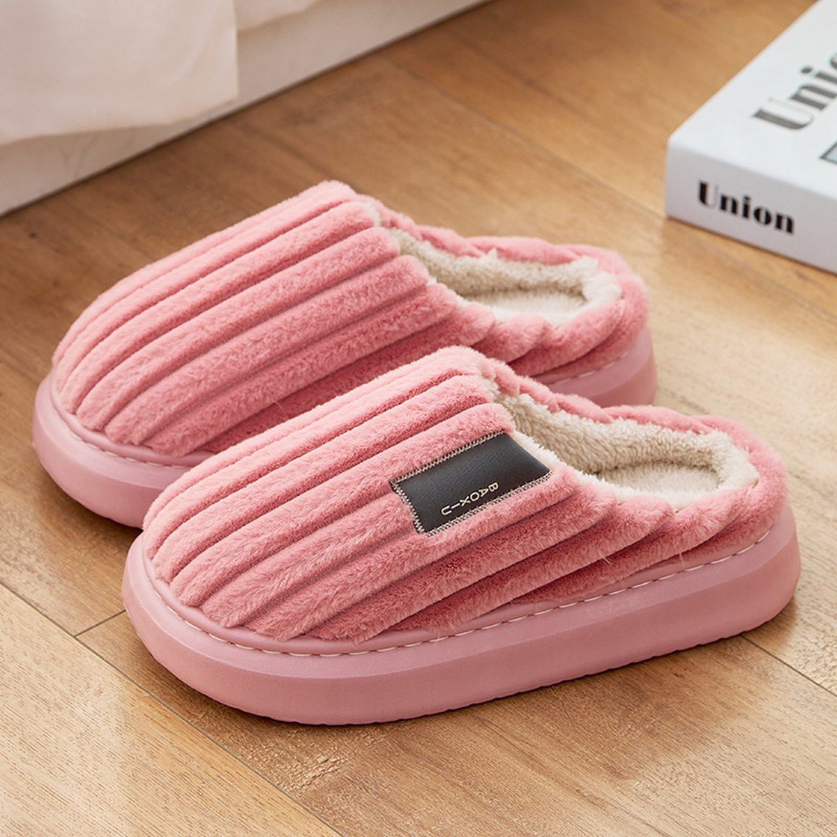 Men's Warm Plus-size Casual Slippers