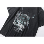 Men's Washed Print T-Shirt