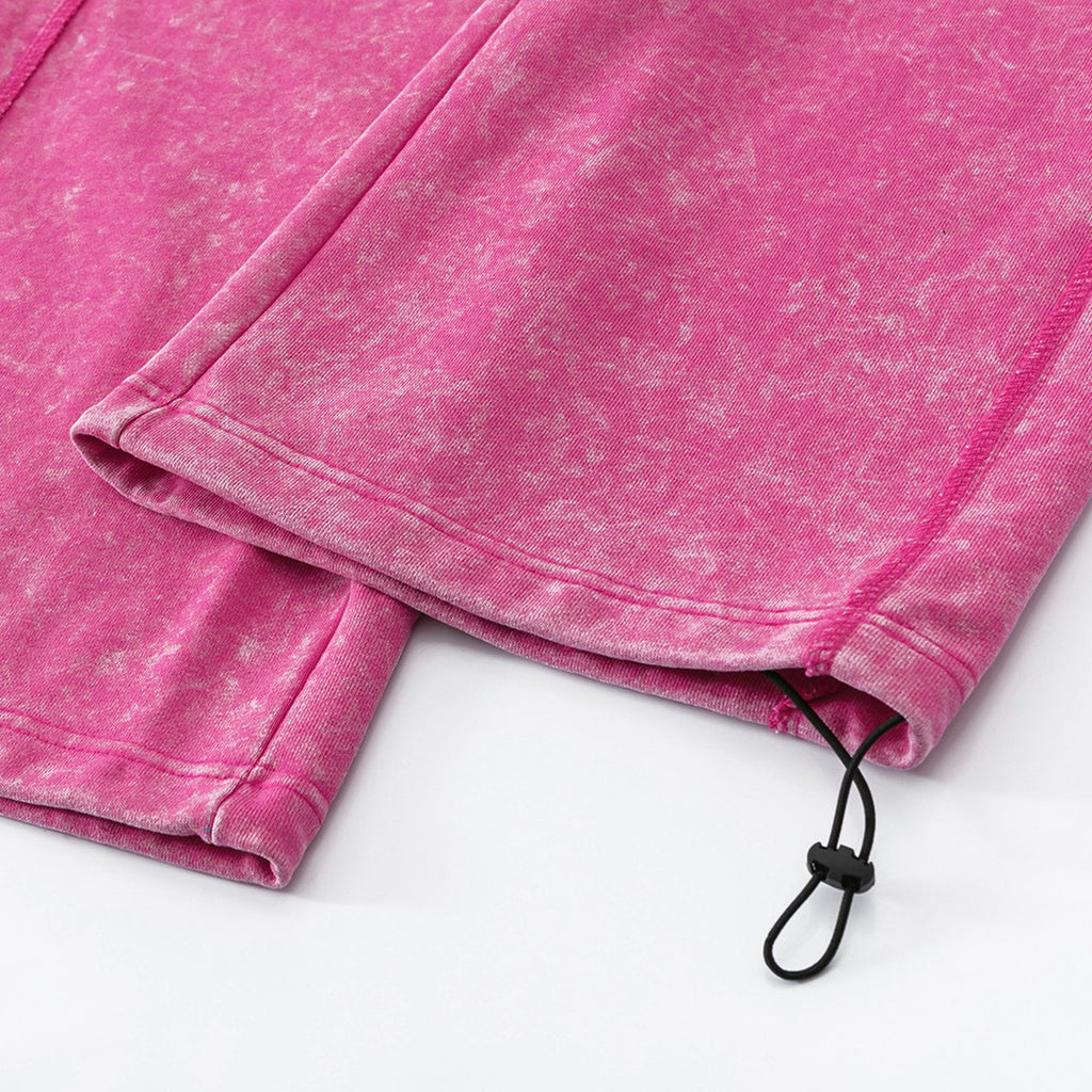 Men's Washed Worn Leisure Trousers