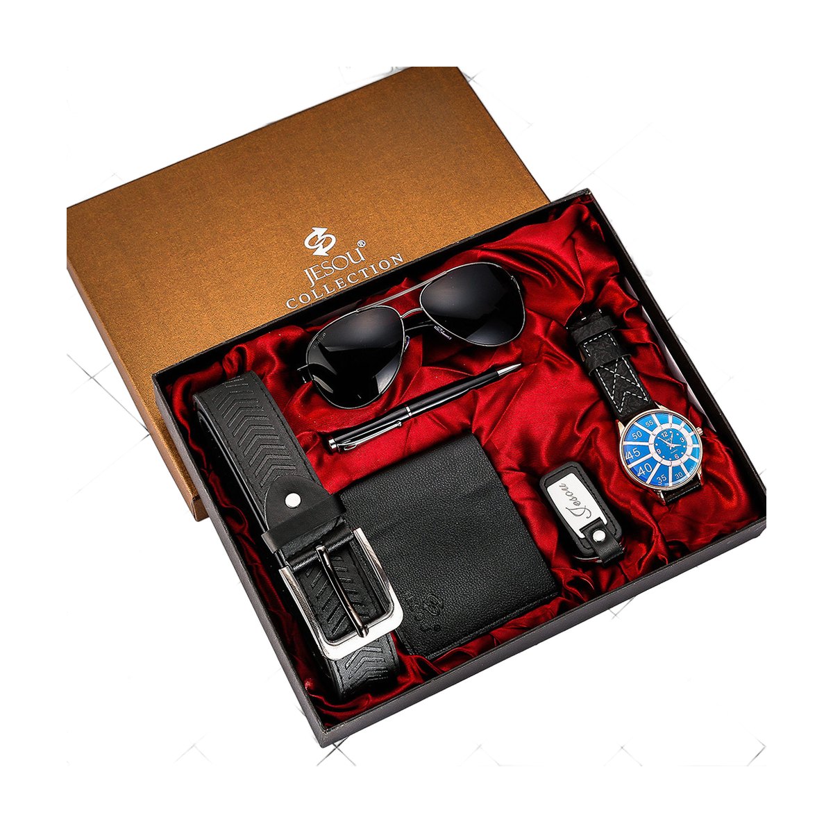 Men's Watch, Wallet and Sunglasses Gift Set