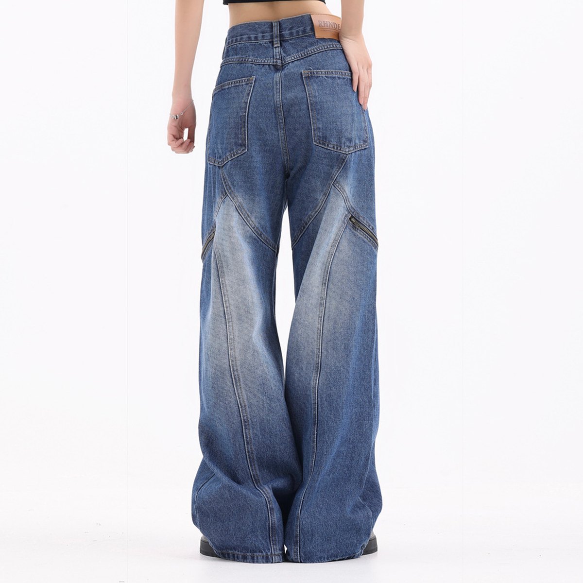 Men's Wide Leg Jeans