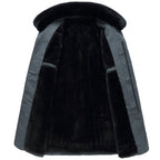 Men's Woolen Coat Wool Collar