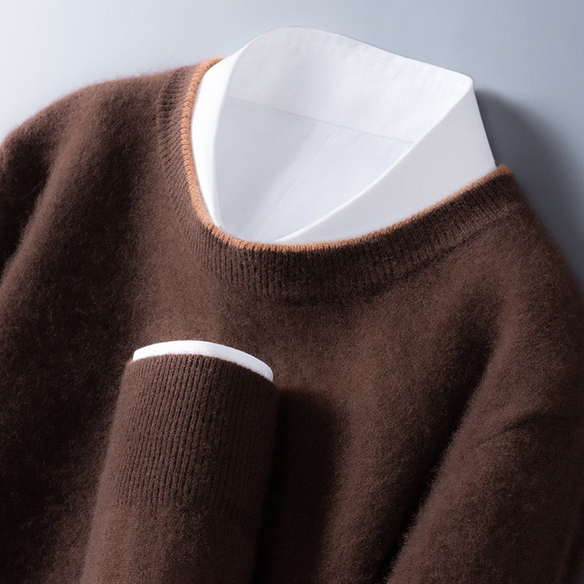 Men's Woolen Sweater Bottoming Loose Casual Business
