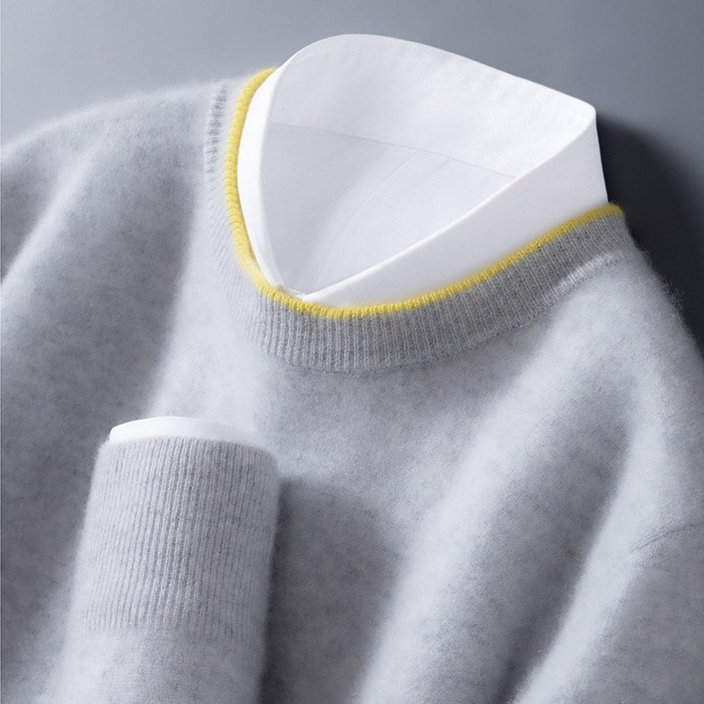 Men's Woolen Sweater Bottoming Loose Casual Business