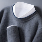 Men's Woolen Sweater Bottoming Loose Casual Business