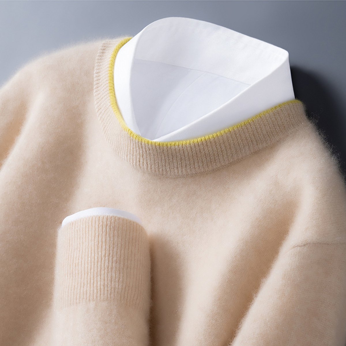 Men's Woolen Sweater Bottoming Loose Casual Business