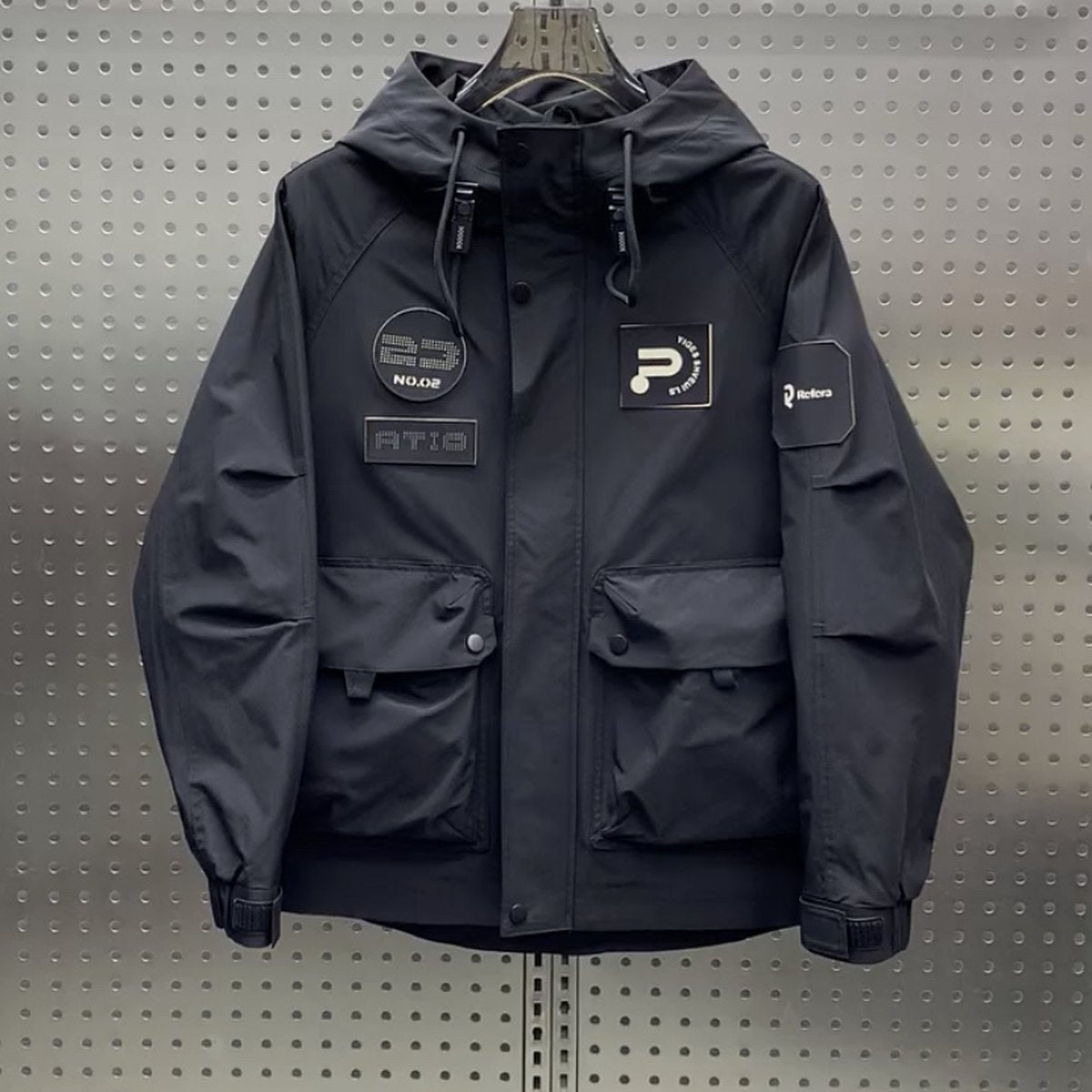 Men's Workwear Hooded Loose Coat